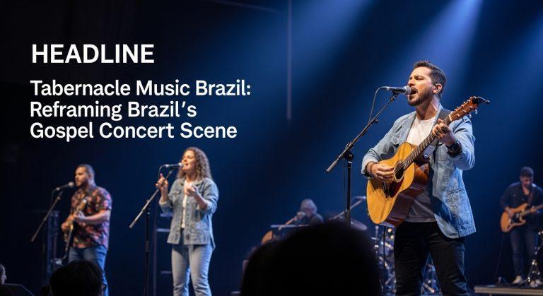 Gospel choir performance in Brazil blending Tabernacle Music style with local Brazilian energy