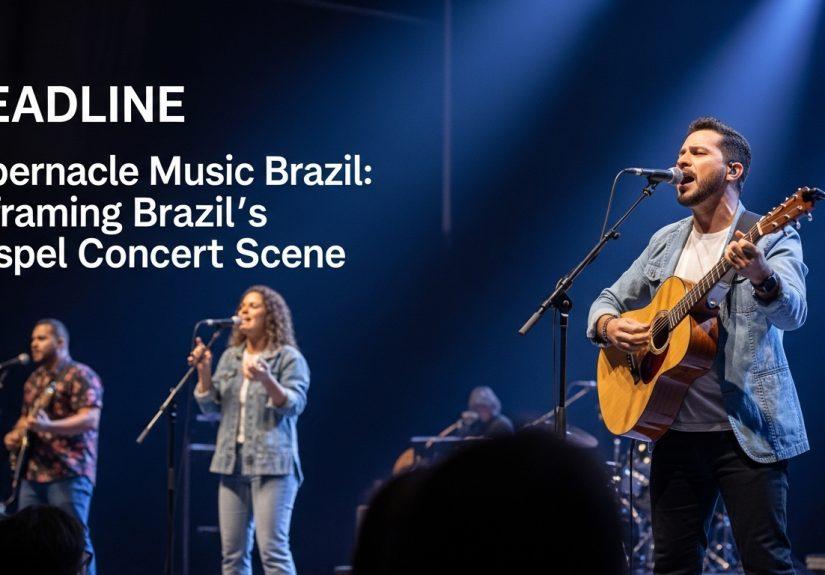 Gospel choir performance in Brazil blending Tabernacle Music style with local Brazilian energy