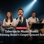 Gospel choir performance in Brazil blending Tabernacle Music style with local Brazilian energy