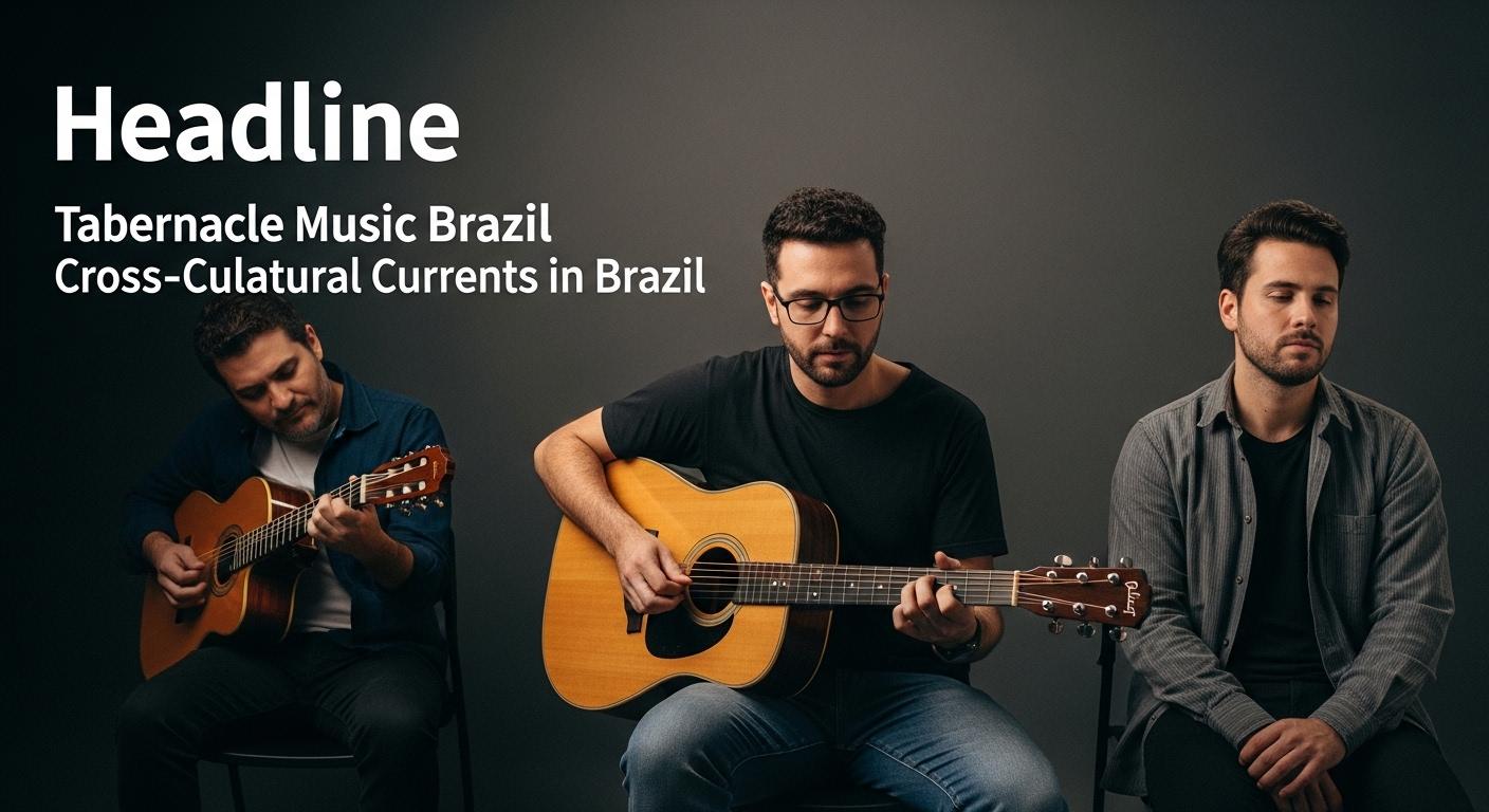 Tabernacle Choir performing on stage in Brazil, blending choral tradition with Brazilian musical elements.