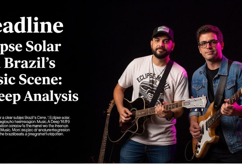 Brazilian concert under a solar eclipse