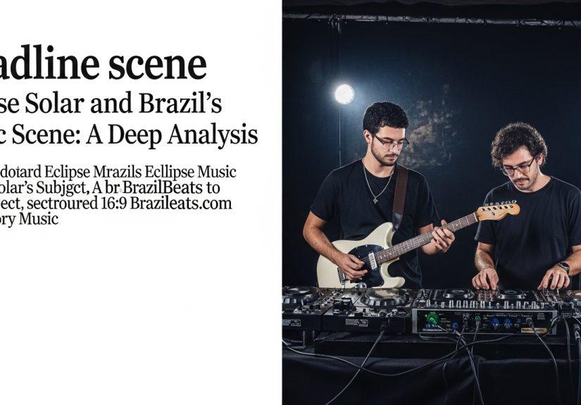 Brazilian concert under a solar eclipse