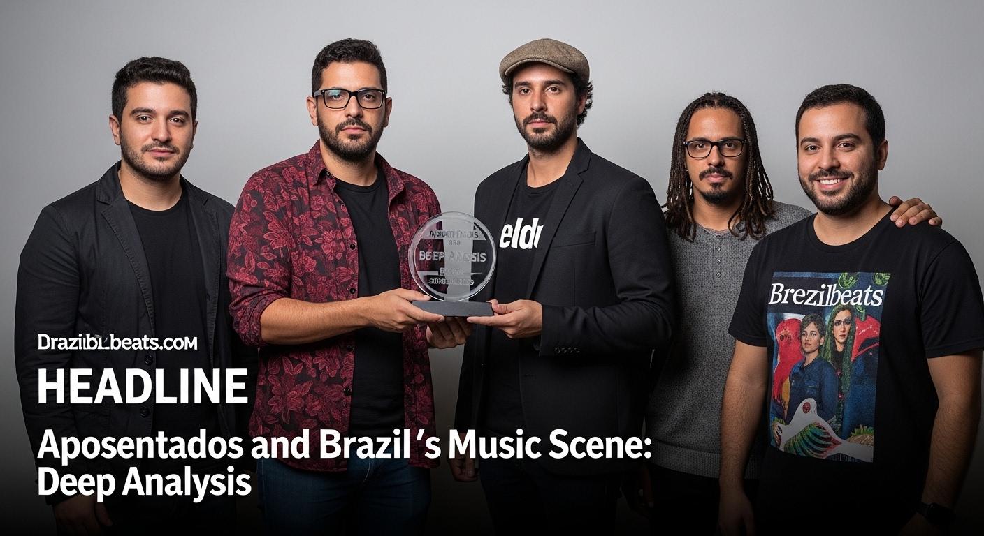 Retired Brazilian couple enjoying a street performance in a city at dusk.