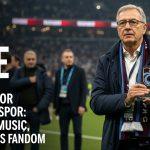 Brazilian stadium crowd with drums and live music during a football match